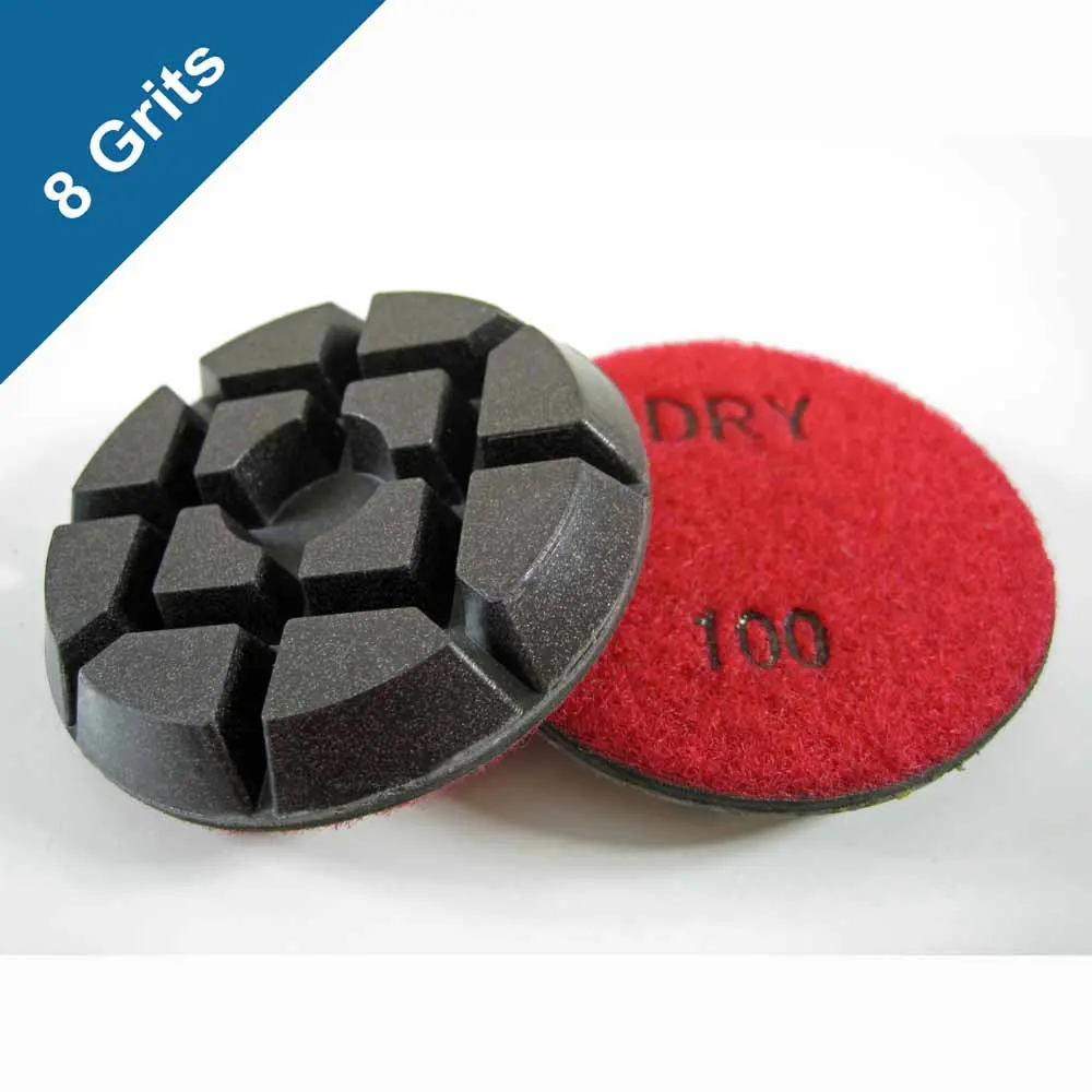 Concrete Polishing Discs For Floor Restoration (8 Grits) 1