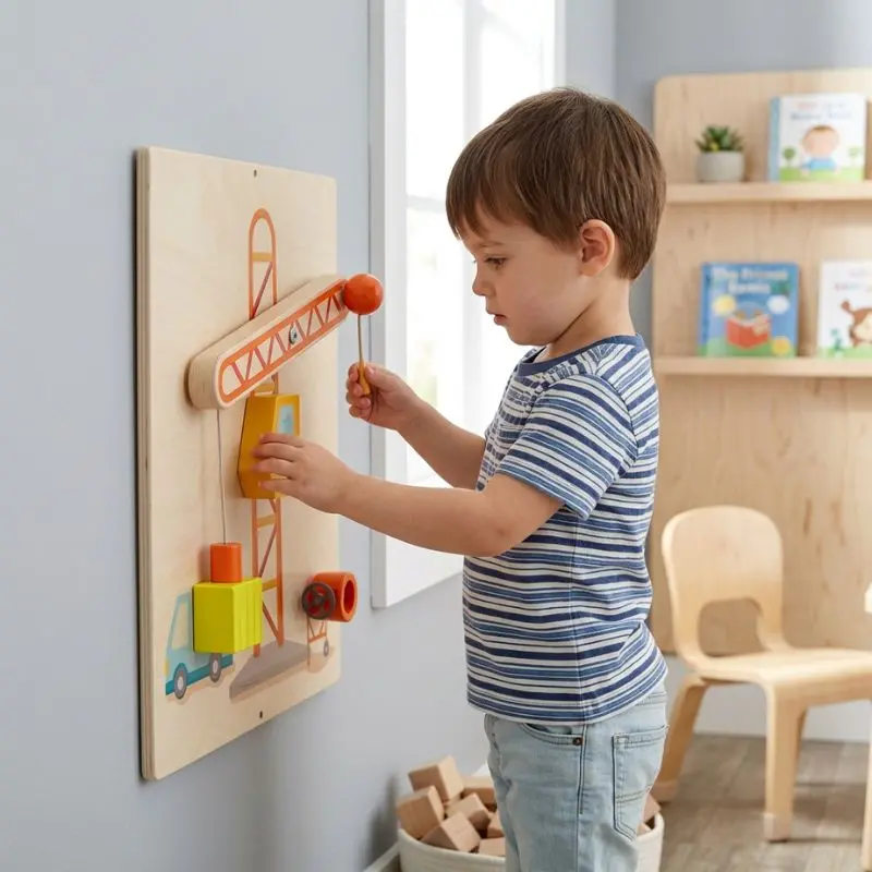 Construction Crane Wall Toy 1