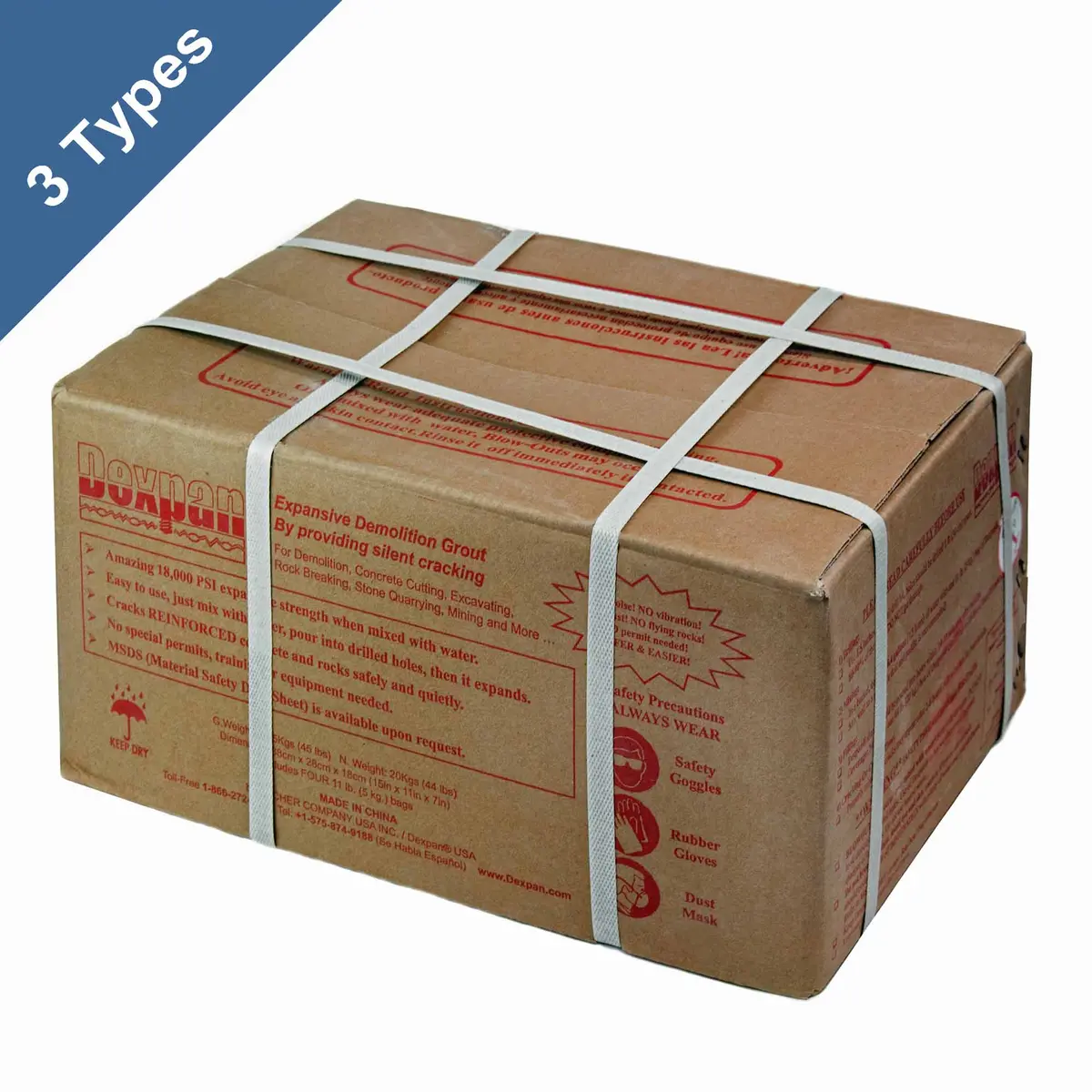 Dexpan 44 Lb. Box (3 Types) 1