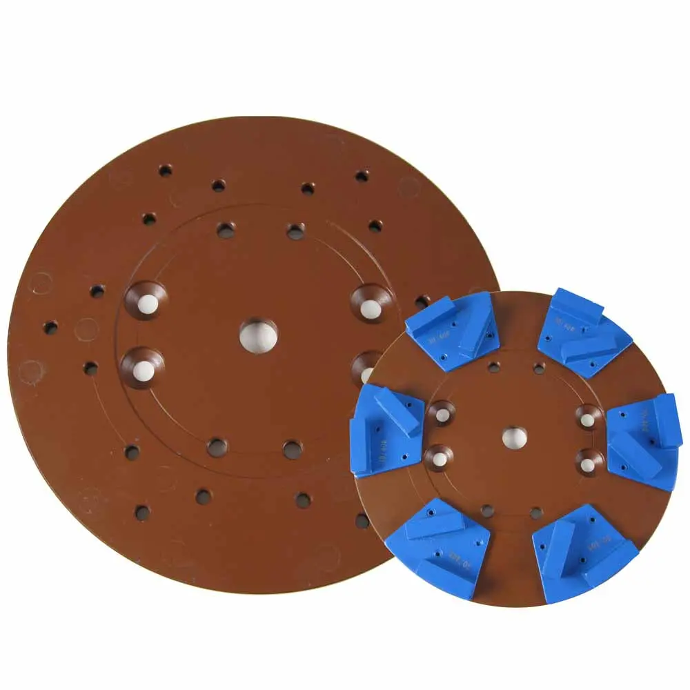 Diamond Concrete Floor Grinding Plate 10 Inch (Magnetic) 1