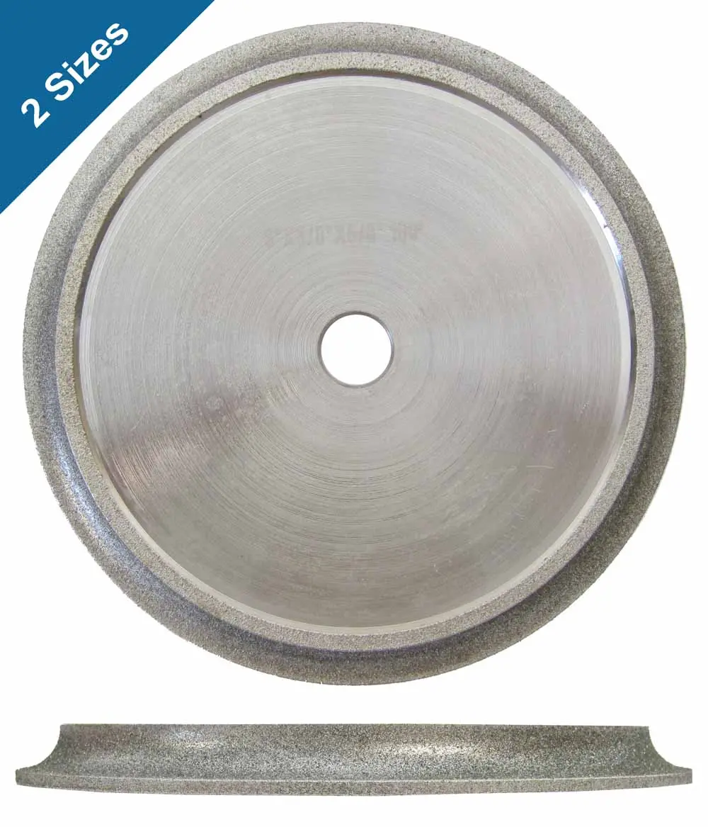 Bullnose Tile Blades For Wet Saw, Diamond Profile Wheels (2 Sizes) 1