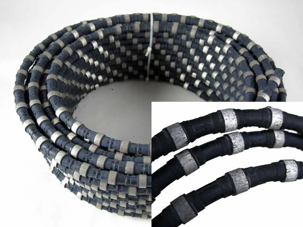 100Ft Diamond Wire For Reinforced Concrete Sawing And Cutting Machine 1