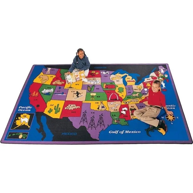 Discover America Rug - Factory Second 2