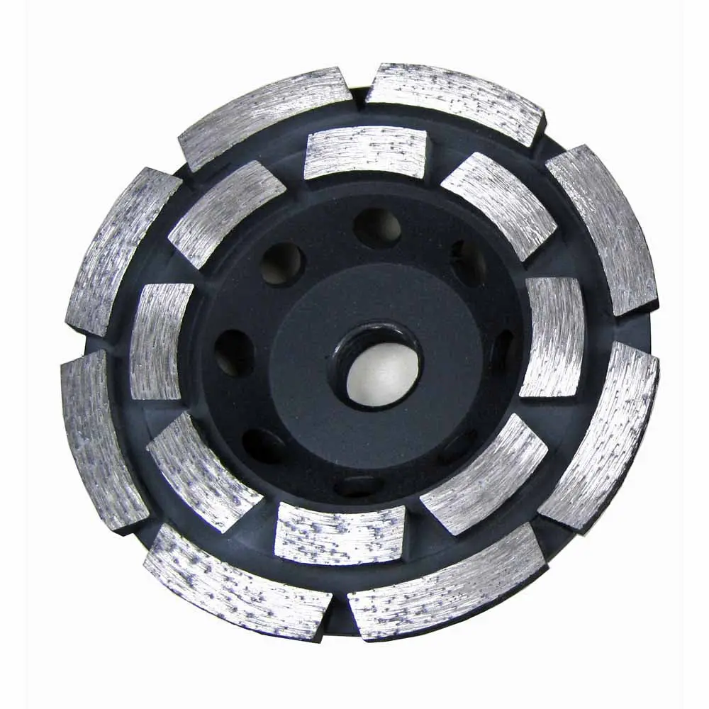 Double Row Diamond Grinding Cup Wheel For Rapid Material Removal 1