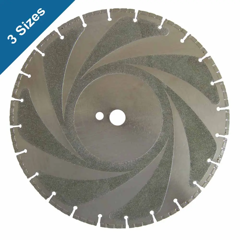 Ductile Iron And Steel Cutting Diamond Blades (3 Sizes) 1