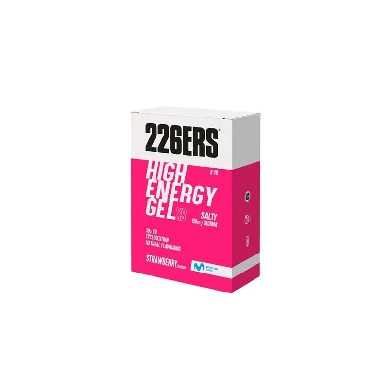 226Ers High Energy Gel Xs Packs (8 X 45G) 1