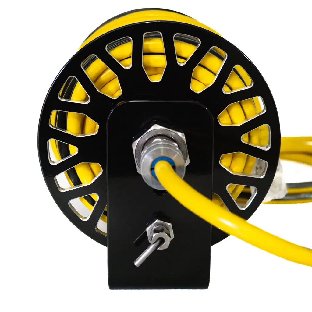Badassreels Mini Ff19 Black Extension Cord Reel 1