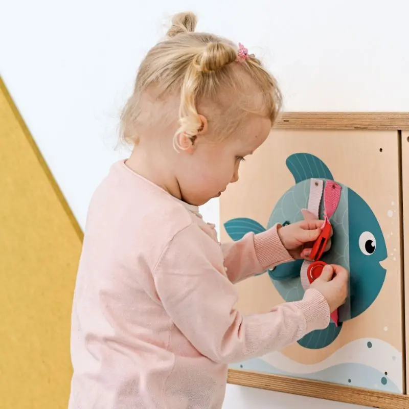 Fish Motor Skills Wall Panel 1