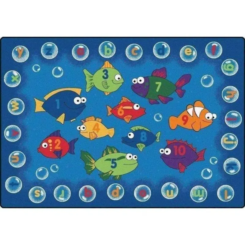 Fishing For Literacy Classroom Rug 1