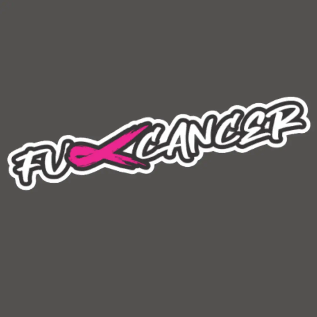 "Fuck Cancer" Sticker 1