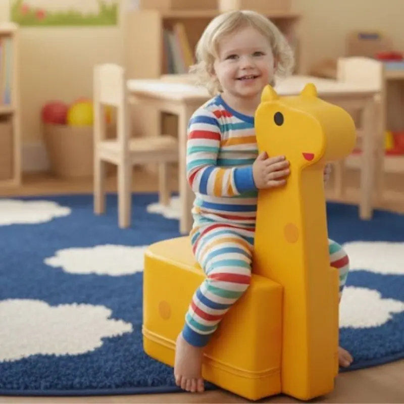 Giraffe-Shaped Foam Seat 1