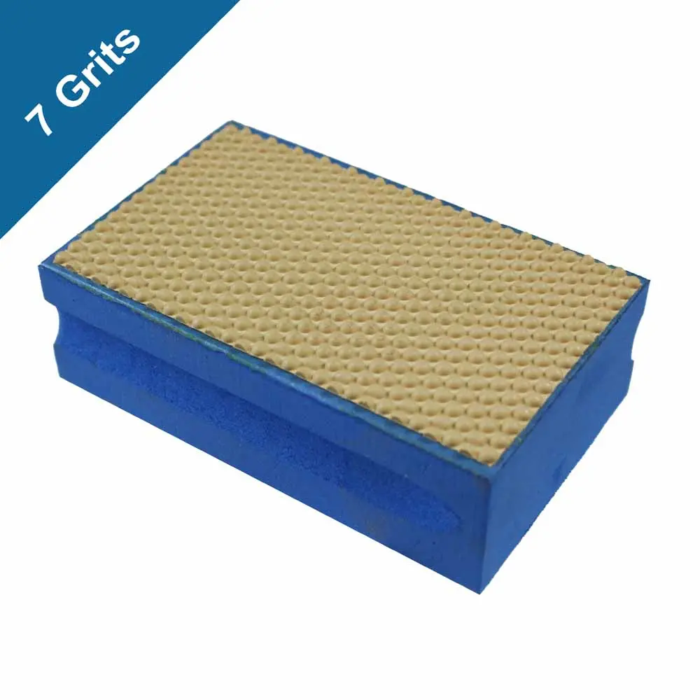 Hand Polish Pads (Flat) For Stone And Concrete Polishing (7 Grits) 1