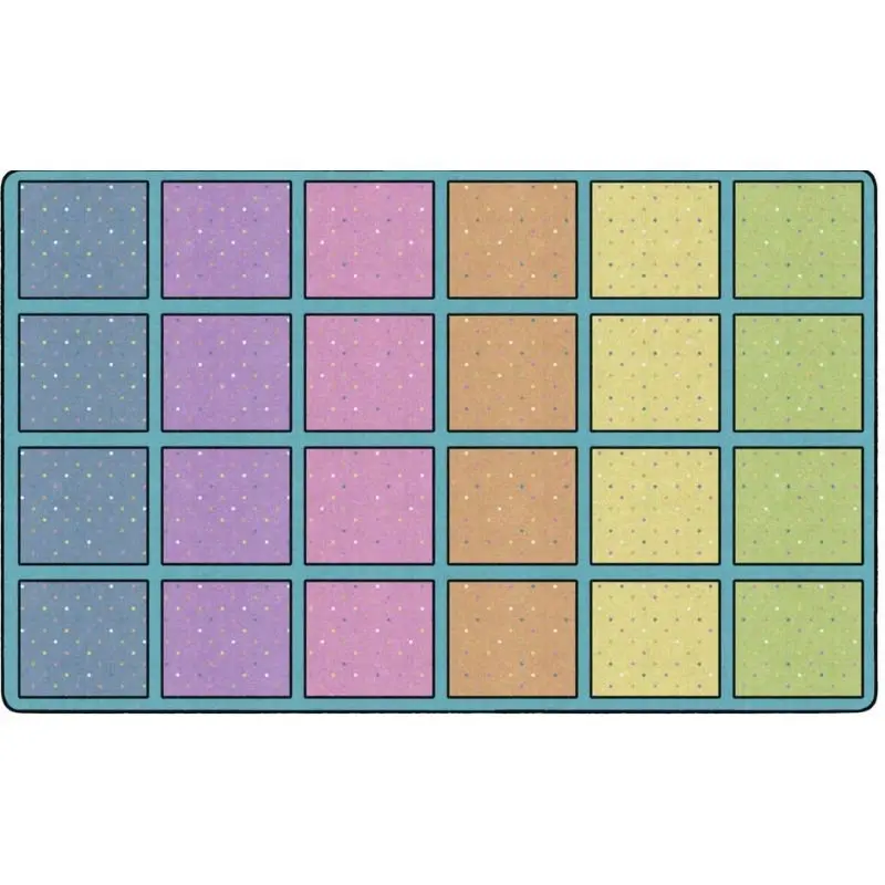 Happy Squares Seating Rug 2
