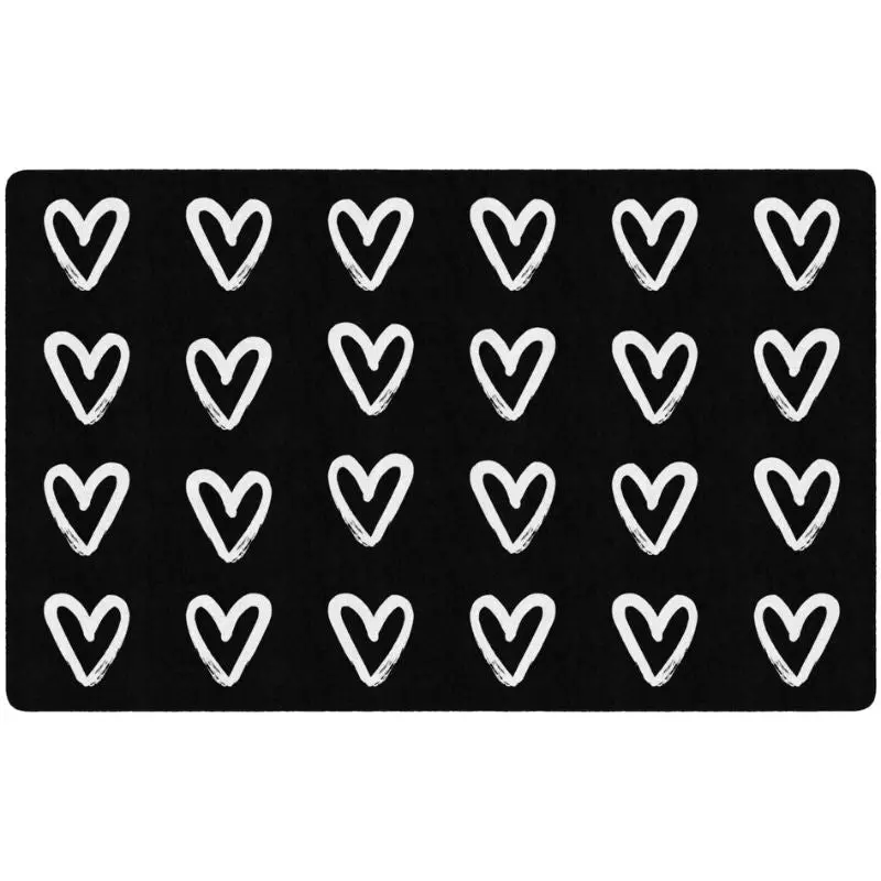 Heart Sampler Seating Rug 2