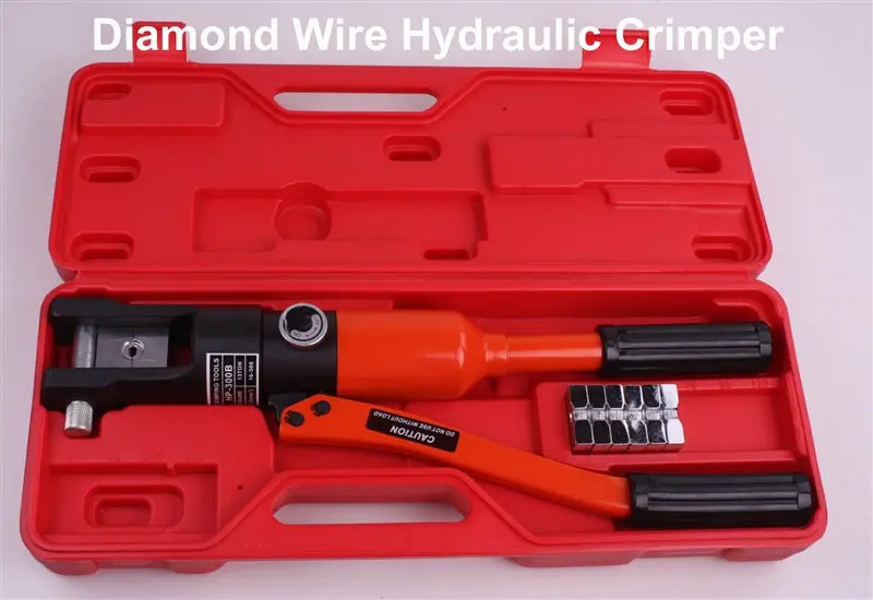Diamond Wire Hydraulic Crimper Tool 1