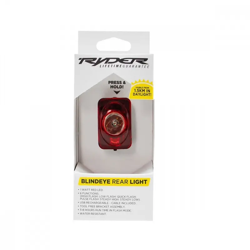 Ryder Blind-Eye Rear Light 1
