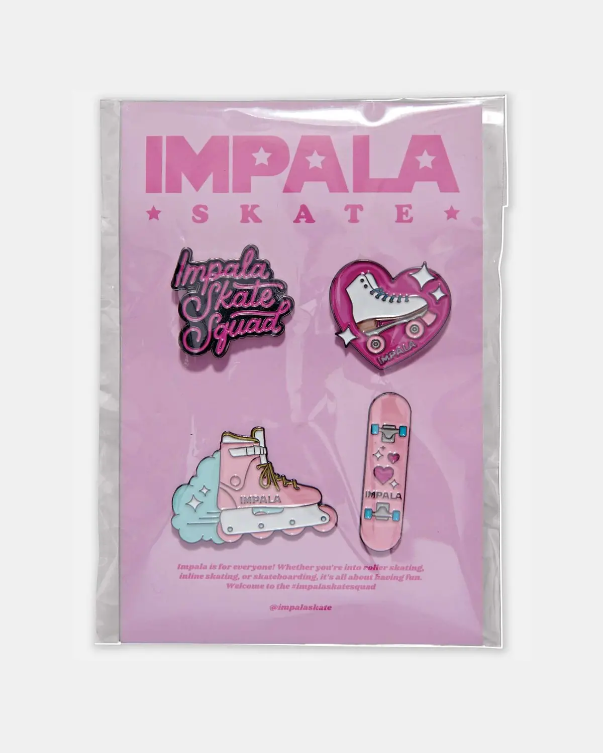 Impala Skate Enamel Pin Pack - Assorted 1
