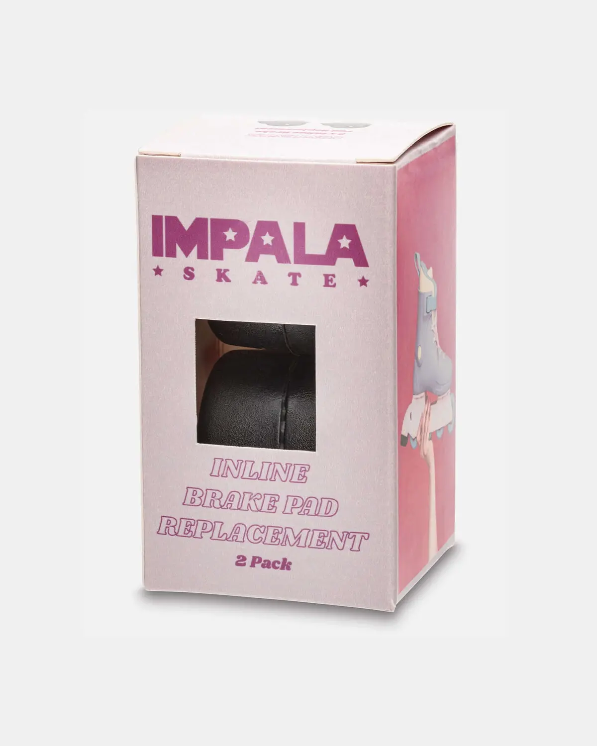 Impala Inline Brake Pad 2Pk - Black 1