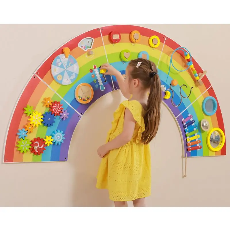 Interactive Rainbow Wall Toy 1