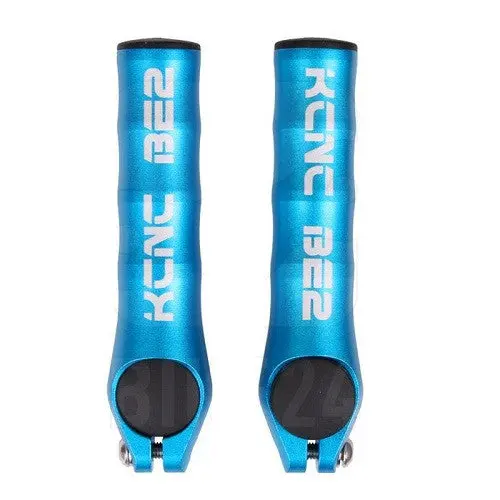 Kcnc Be2 Mtb Handle Bar End Set - Blue 1