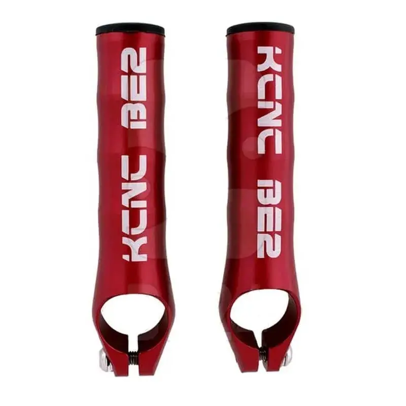 Kcnc Be2 Mtb Handle Bar End Set - Red 1