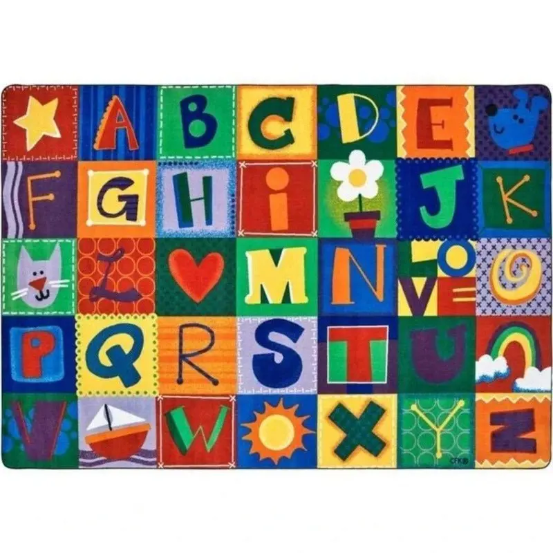 Kidsoft Alphabet Blocks Rug 1