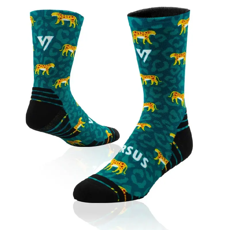 Versus Active Leopard Socks 1