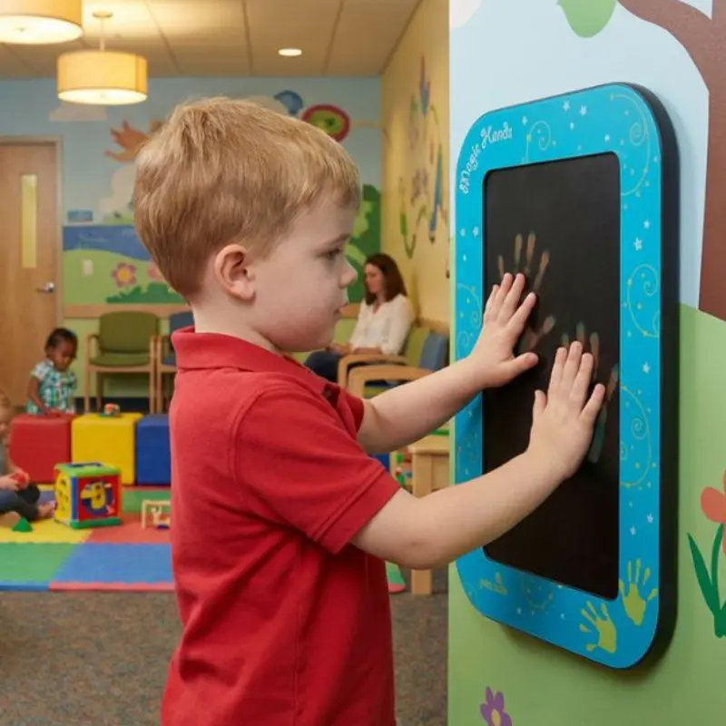 Magic Hands Heat Sensitive Wall Toy 1