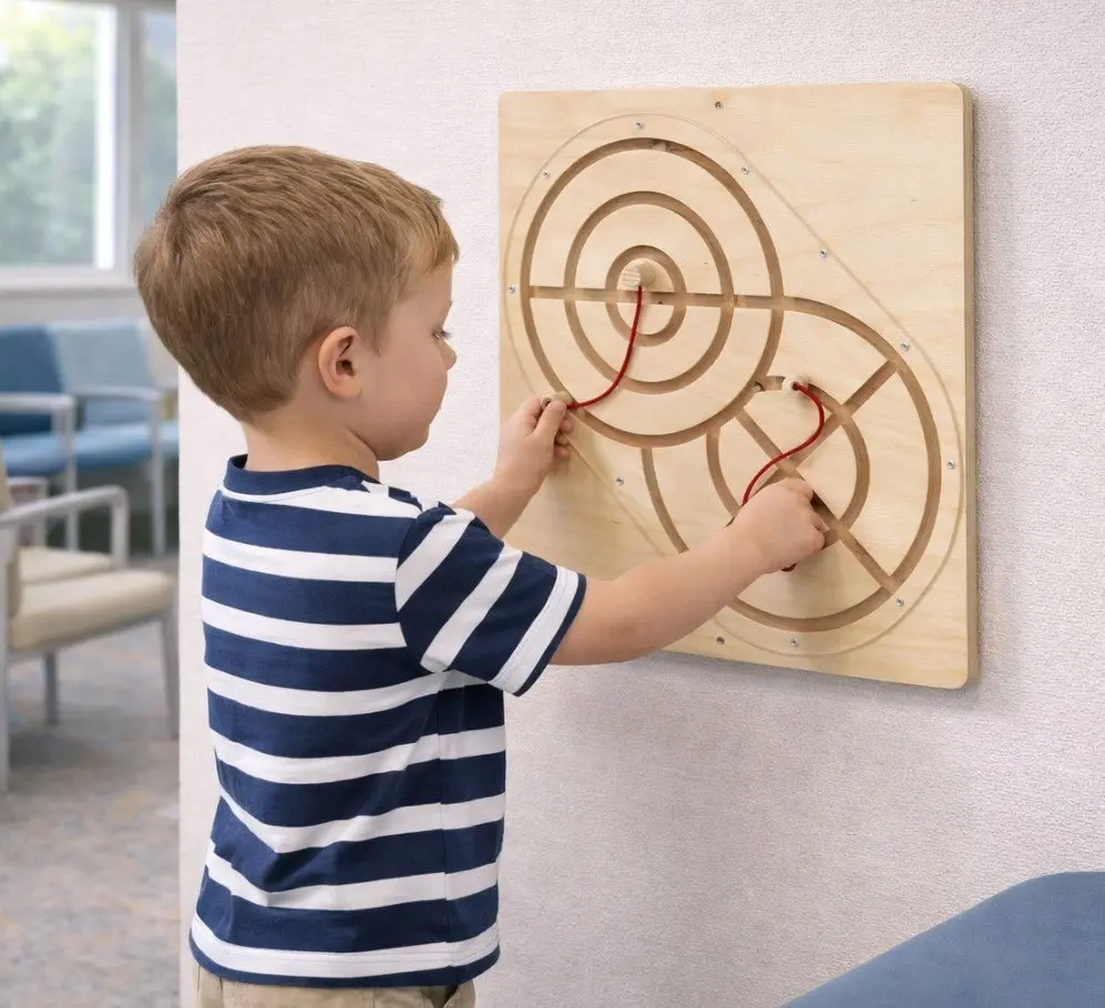Magnetic Track Sensory Wall Toy 1