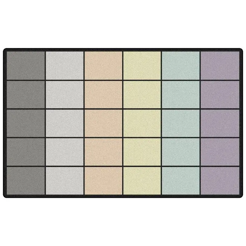 Meadow Mist Classroom Seating Rug 2