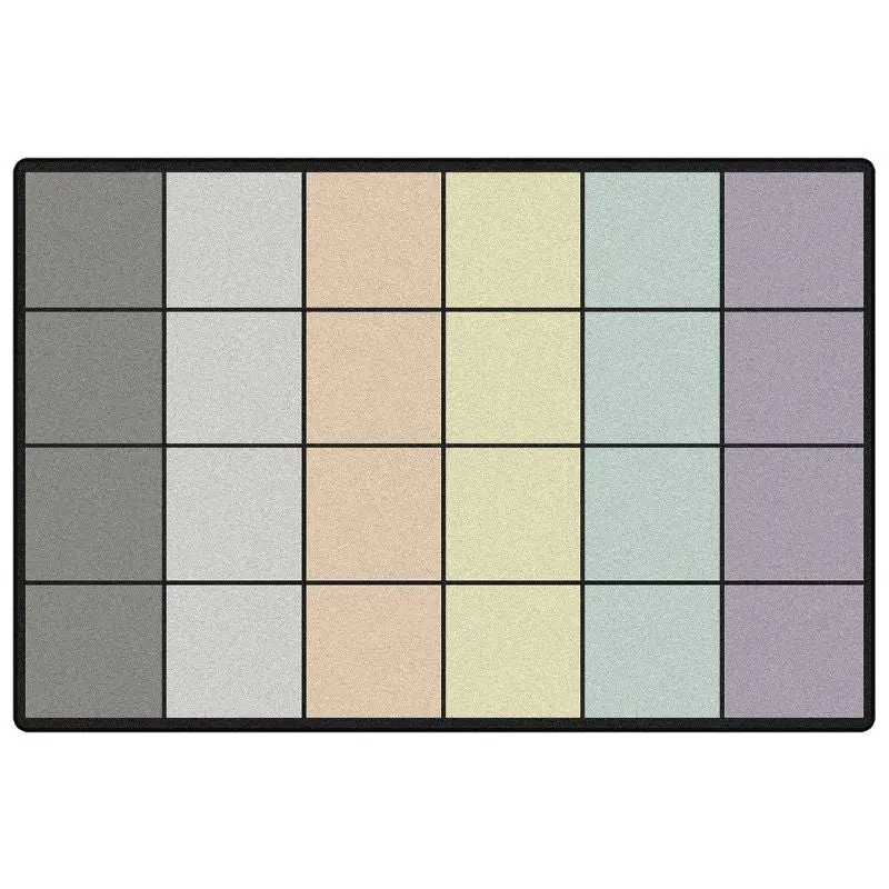 Meadow Mist Classroom Seating Rug 1