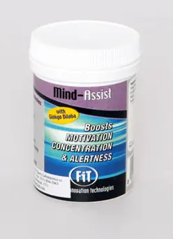 Fit Mind Assist Exercise Motivator & Concentration Improver (60 Caps) 1