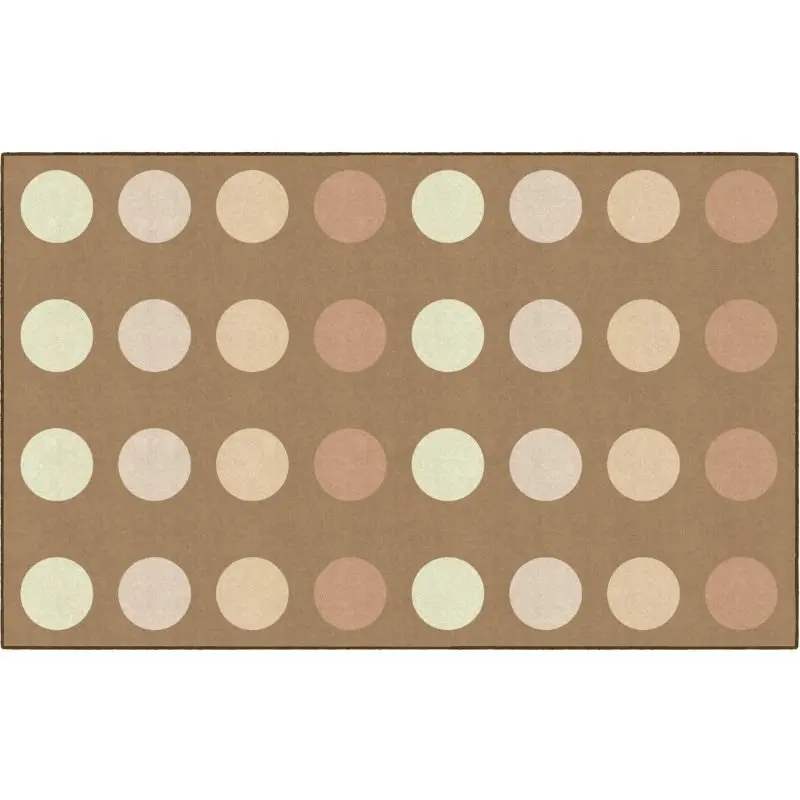 Neutral Color Criss Cross Seating Rug 1