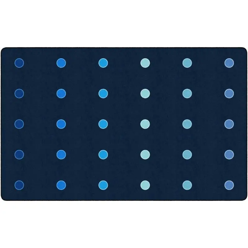 Ocean Mini Dots Classroom Seating Rug 4