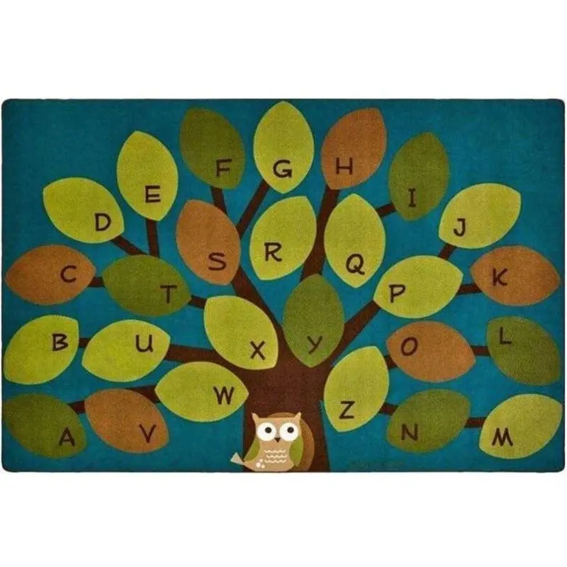 Owl-Phabet Tree Classroom Rug 1