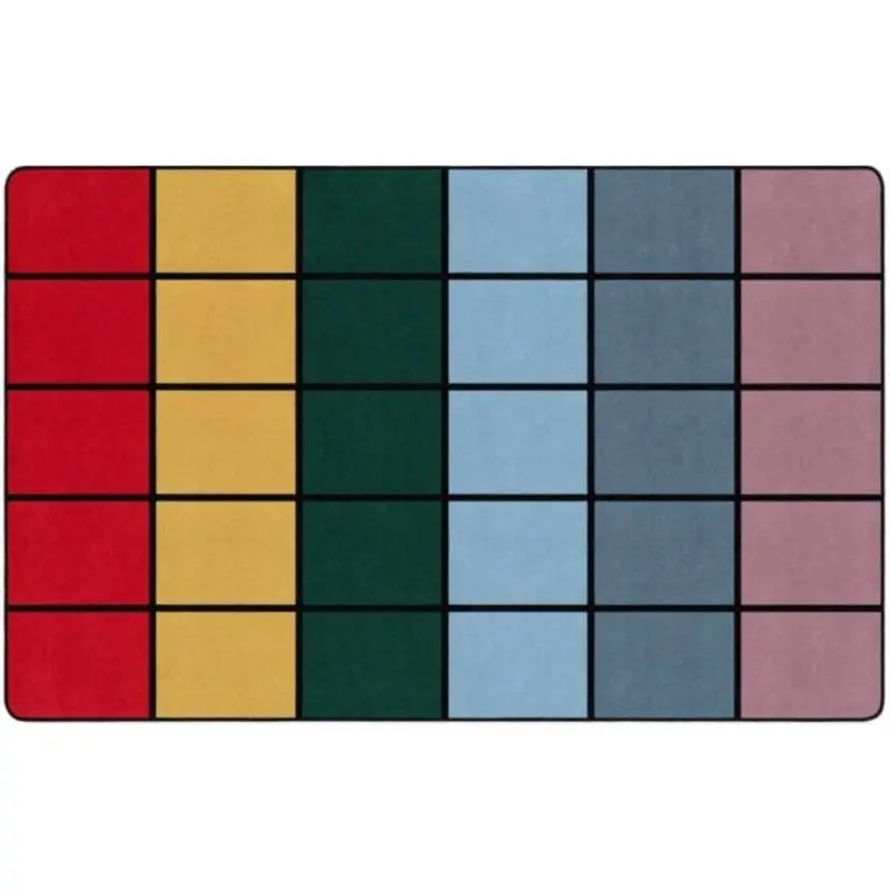 Pop Of Color Seating Classroom Rug 3
