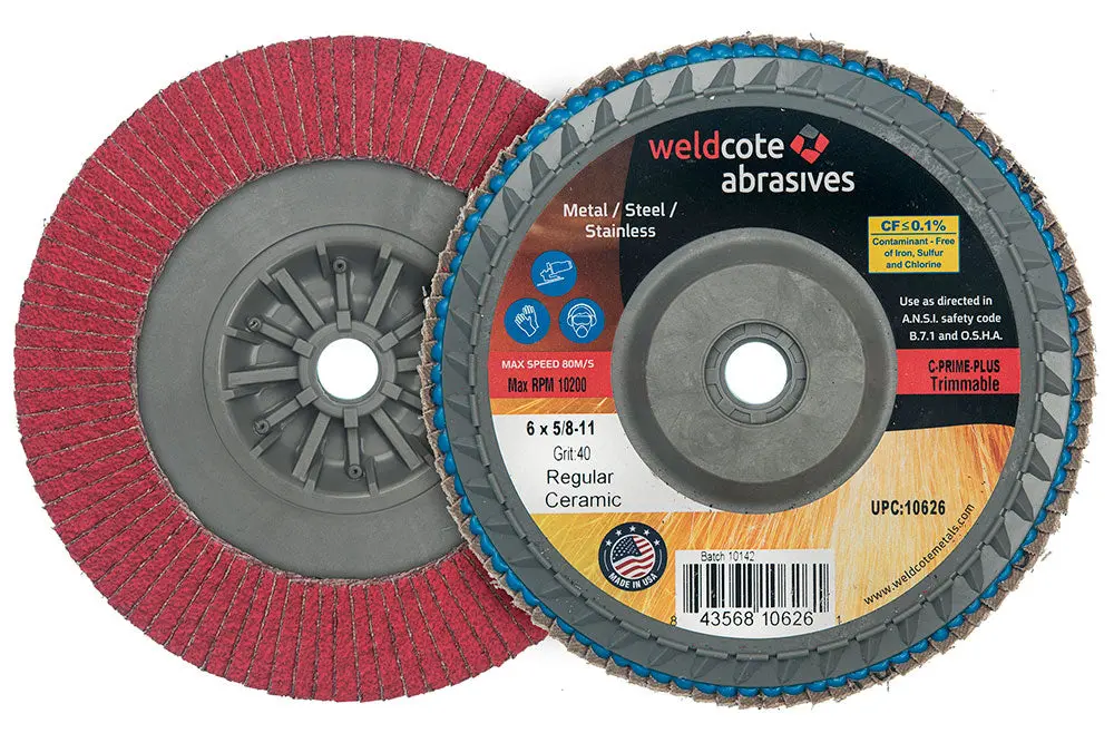 4-1/2 X 5/8-11 C-Prime Plus 40G Trim Ceramic W/Hub 10623 1