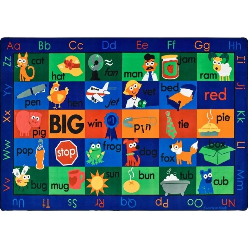 Rhyme Time Classroom Rug 1