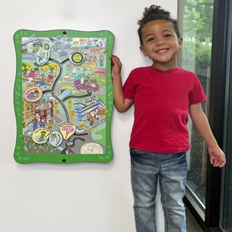 Safety Road Wall Activity Toy 1