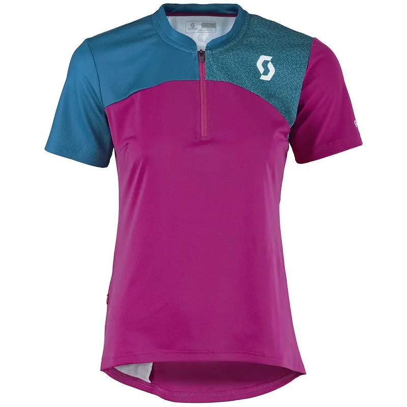 Scott T-Flow Q-Zip S/Sl Women's Shirt 1
