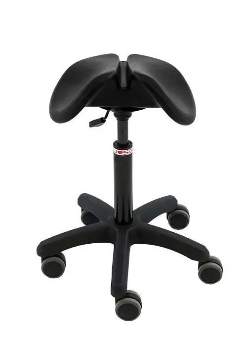 Salli Slim Basic Two-Part Saddle Seat Chair Stool (Finland Brand) 1