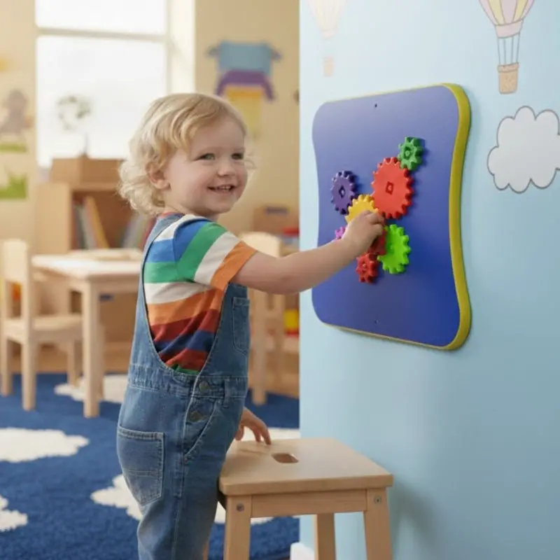 Small Gears Wall Panel Toy 1