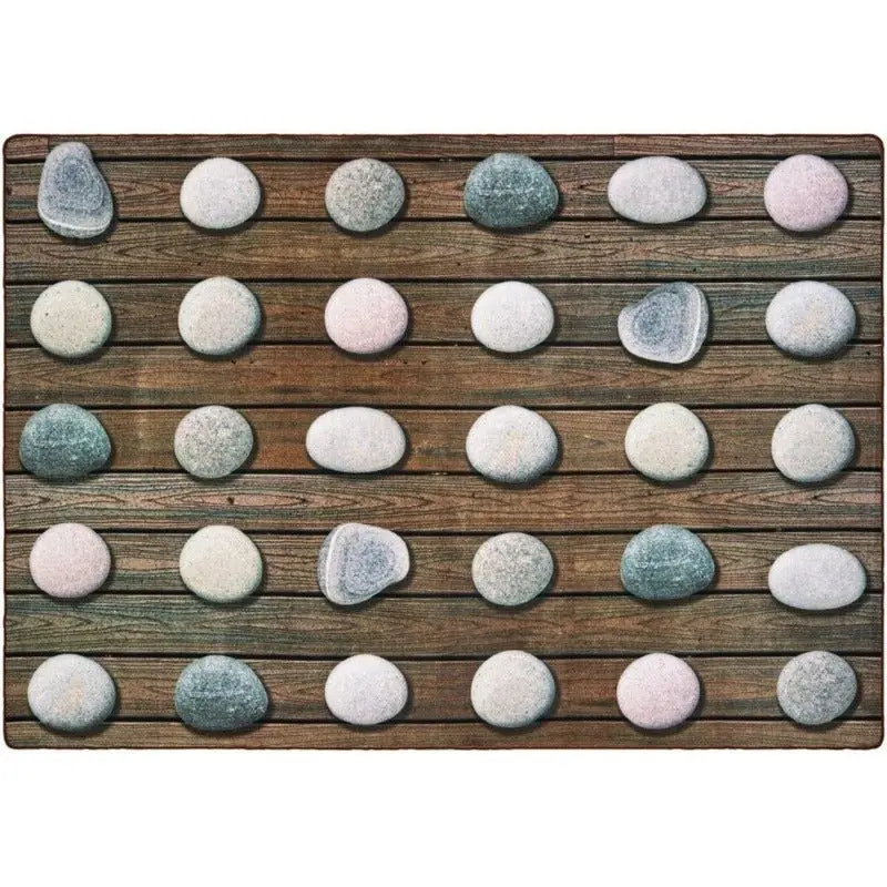 Stones Classroom Seating Rug 1