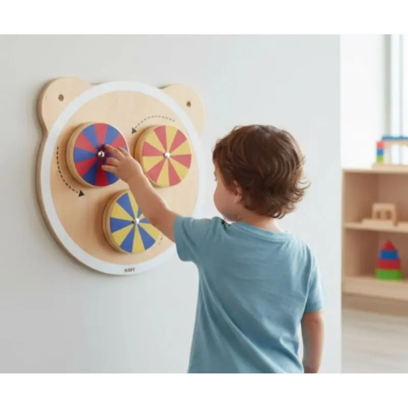 Swirling Colors Sensory Wall Activity Toy 1