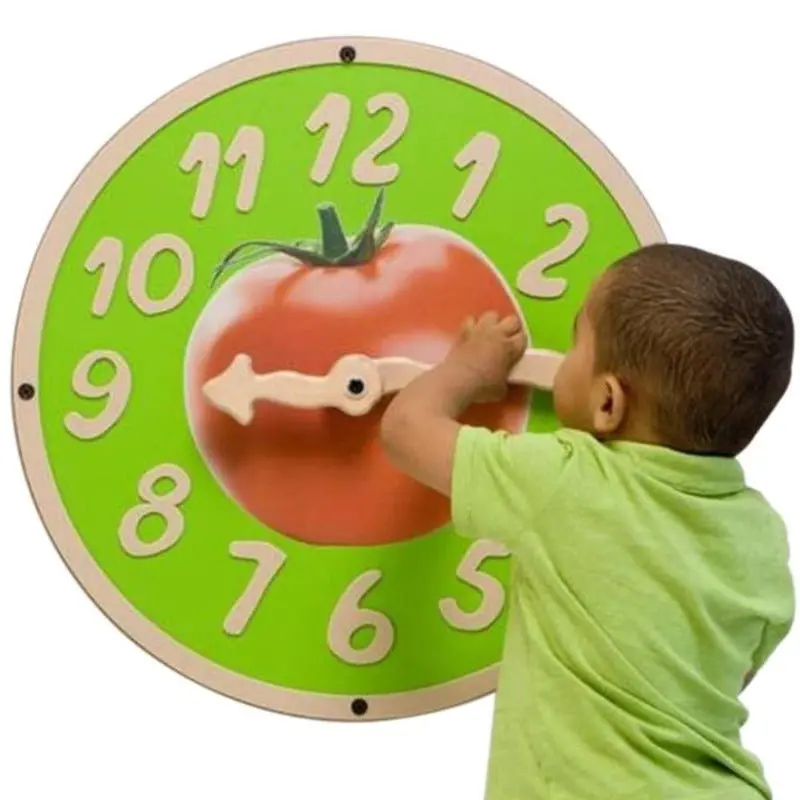 Tomato Time Wall Clock Toy 1