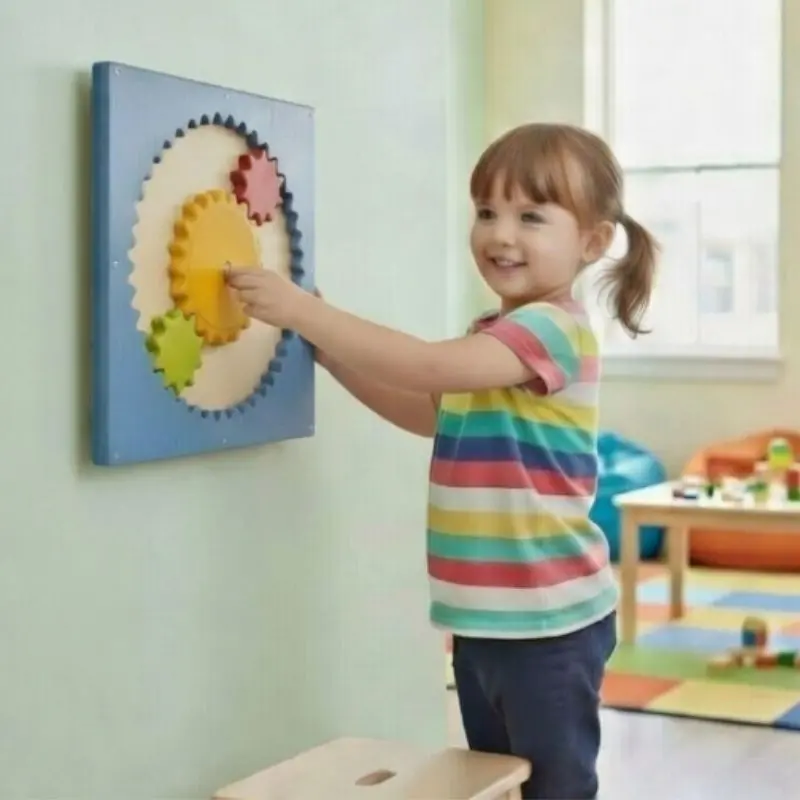 Tooth By Tooth Gears Wall Panel 1