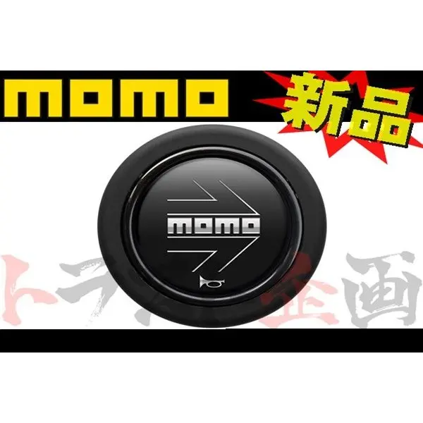 ◆ Momo モモ ホーンボタン Momo Arrow Matt Black #872111008 1