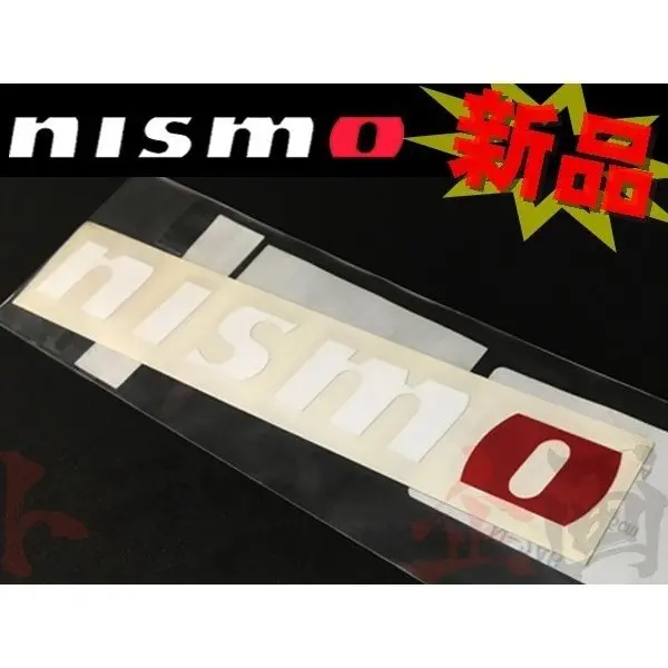 ◆ ニスモ ホワイトロゴステッカー 15Cm #660191064 1