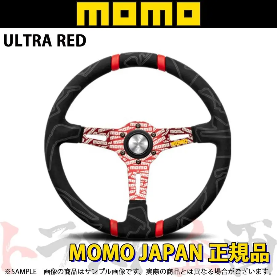 Momo モモ ステアリング Ultra Red ウルトラ レッド 350Mm ##872111066 1