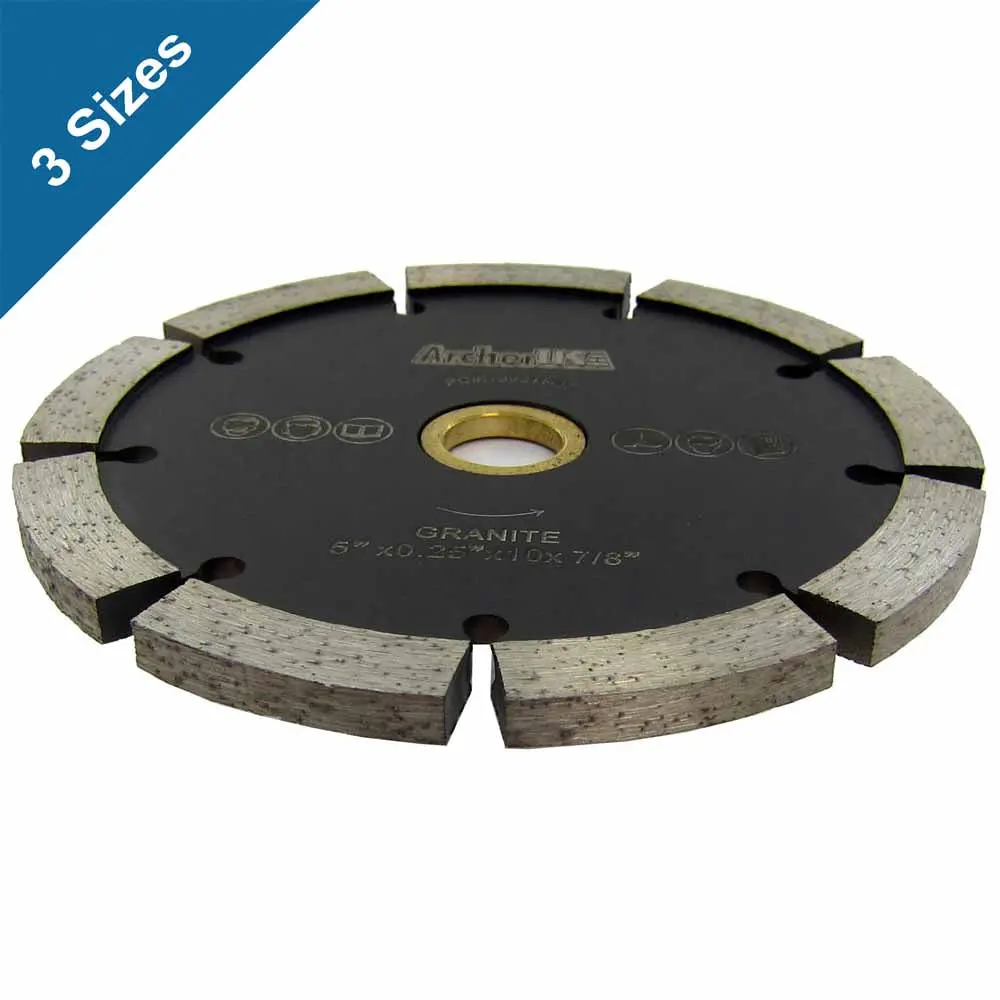 Tuck Point Diamond Blades For Mortar Grooving And Removal (3 Sizes) 1